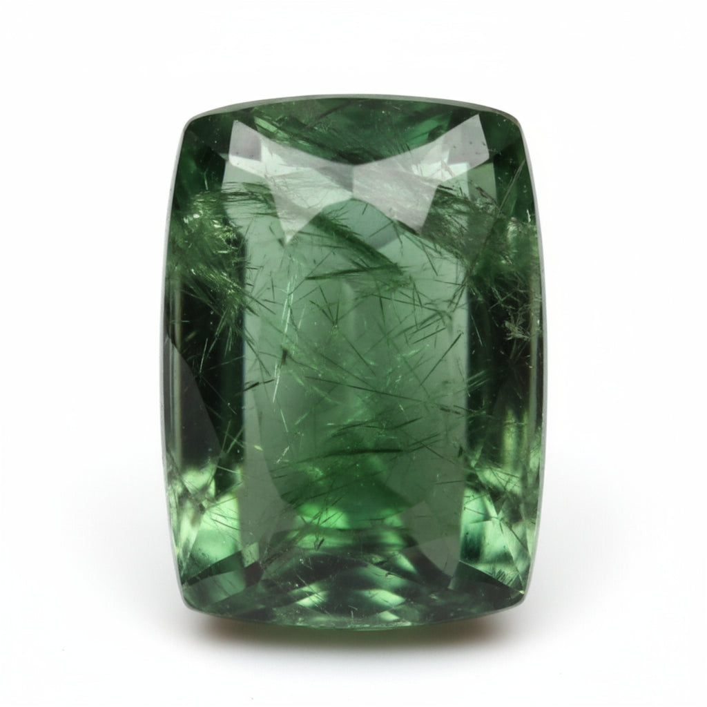 Green Tourmaline 10PC Tiny 4x6 MM Emerald Cabochon Green Fiery semi Precious Semi Precious Gemstone