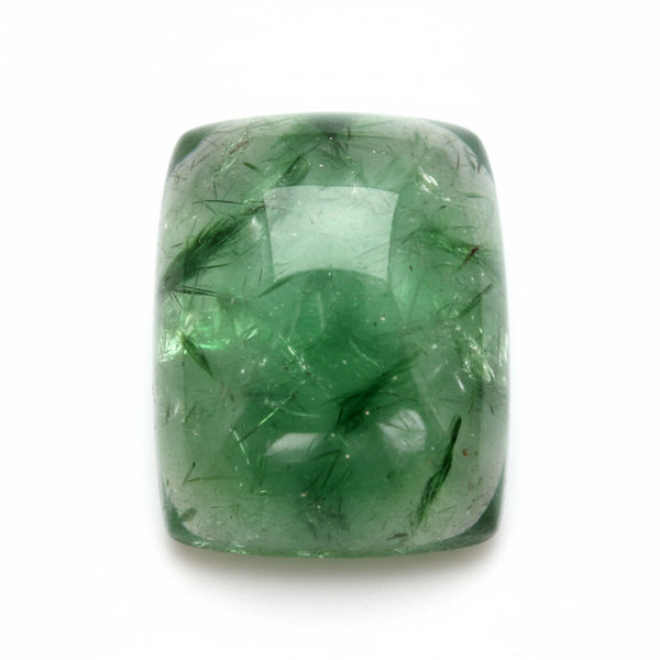 Green Tourmaline 1PC Small 7x9 MM Emerald Cabochon Green Splendid semi Precious Loose Gemstone