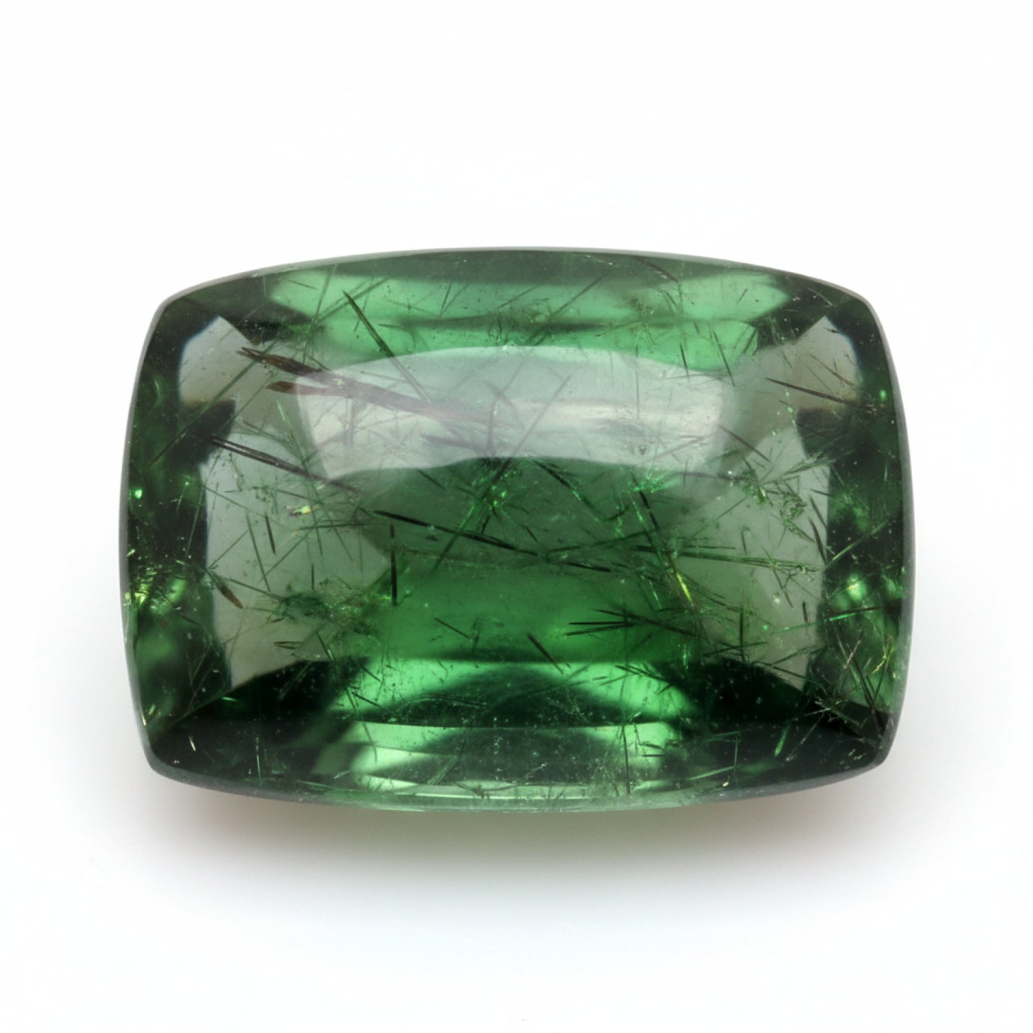 Green Tourmaline 1PC Small 7x9 MM Emerald Cabochon Green Splendid semi Precious Loose Gemstone