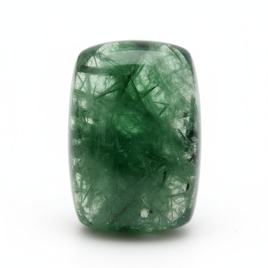 Green Tourmaline 1PC Large 8x12 MM Emerald Cabochon Green Fine semi Precious Gems