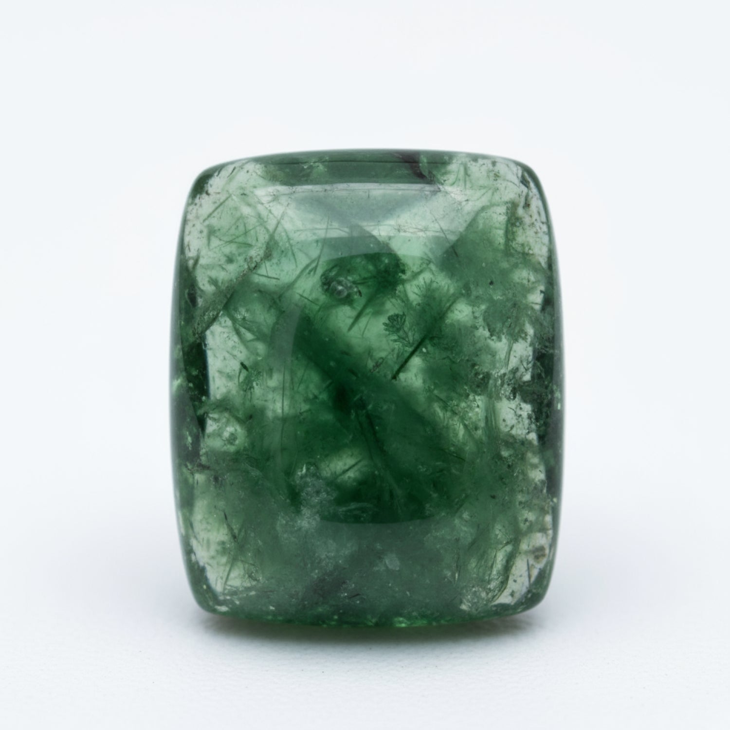 Green Tourmaline 1PC Large 9x11 MM Emerald Cabochon Green Shine semi Precious Precious Gemstone