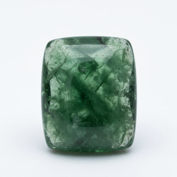 Green Tourmaline 1PC Large 9x11 MM Emerald Cabochon Green Shine semi Precious Precious Gemstone