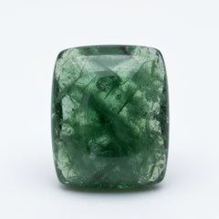 Green Tourmaline 1PC Large 9x11 MM Emerald Cabochon Green Shine semi Precious Precious Gemstone