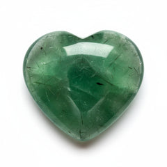 Green Tourmaline 1PC Large 11x11 MM Heart Cabochon Green Brilliant semi Precious Precious Gemstone