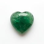 Green Tourmaline 10PC Tiny 3x3 MM Heart Cabochon Green Shine semi Precious Loose Gemstones
