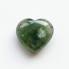 Green Tourmaline 10PC Tiny 4x4 MM Heart Cabochon Green Fine semi Precious Semi Precious Gemstone