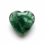 Green Tourmaline 1PC Small 8x8 MM Heart Cabochon Green Superior semi Precious Loose Gemstone