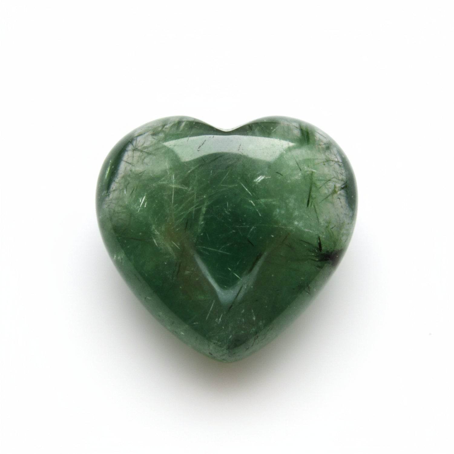 Green Tourmaline 1PC Medium 9x9 MM Heart Cabochon Green Pure semi Precious Loose Gemstones