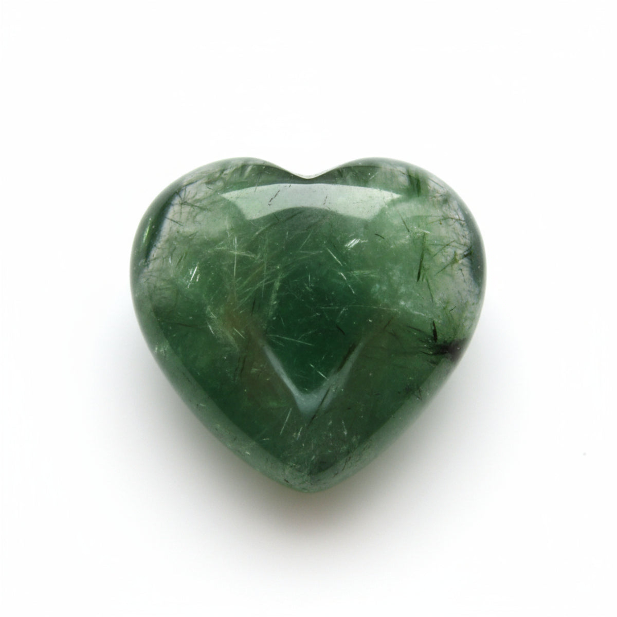 Green Tourmaline 1PC Medium 9x9 MM Heart Cabochon Green Pure semi Precious Loose Gemstones