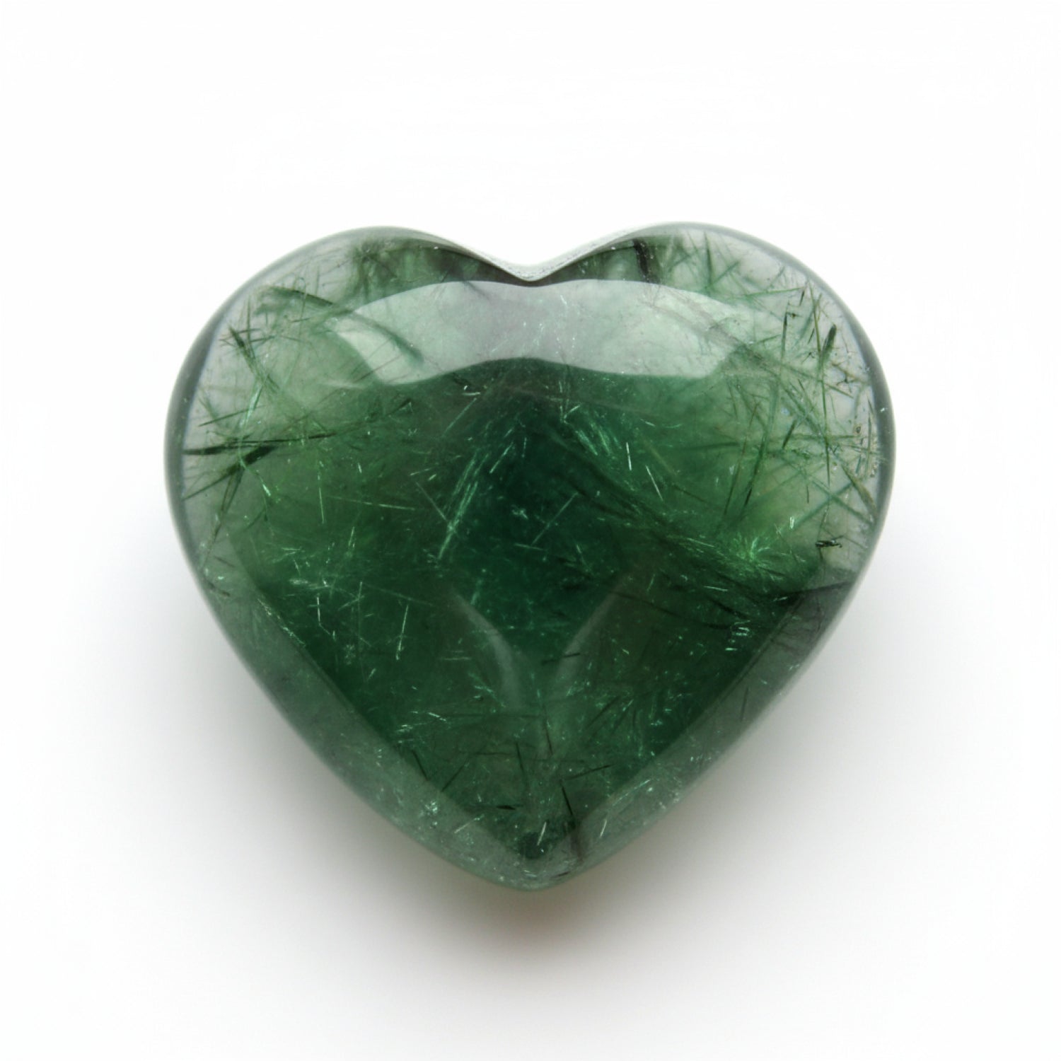 Green Tourmaline 1PC Medium 9x9 MM Heart Cabochon Green Pure semi Precious Loose Gemstones