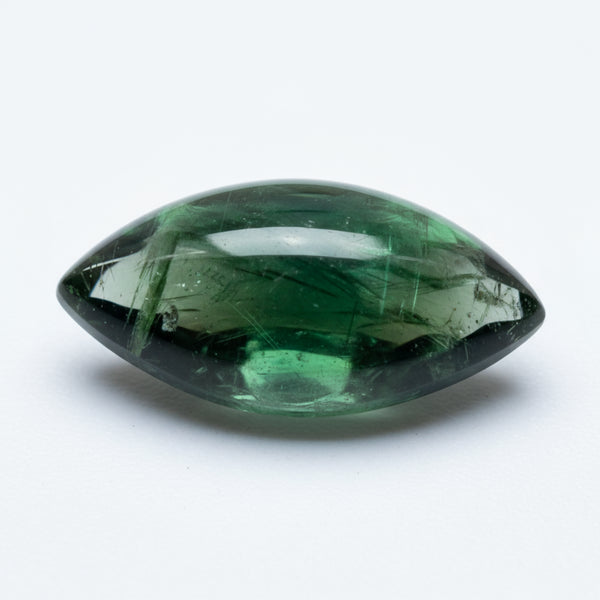 Green Tourmaline 1PC Medium 7x14 MM Marquise  Cabochon Green Pure semi Precious Precious Gemstone