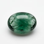 Green Tourmaline 1PC Small 6x8 MM Oval Cabochon Green Shine semi Precious Loose Gemstones
