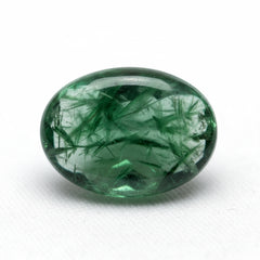 Green Tourmaline 1PC Medium 7x10 MM Oval Cabochon Green Natural semi Precious Gems