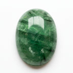 Green Tourmaline 1PC Large 9x11 MM Oval Cabochon Green Superior semi Precious Loose Gemstone