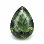 Green Tourmaline 10PC Tiny 4x6 MM Pear Cabochon Green Natural semi Precious Gems