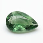 Green Tourmaline 1PC Tiny 5x7 MM Pear Cabochon Green Genuine semi Precious Loose Gems