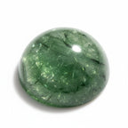 Green Tourmaline 10PC Tiny 3x3 MM Round Cabochon Green Lustrous semi Precious Loose Gemstone