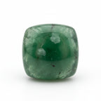 Green Tourmaline 10PC Tiny 3x3 MM Square Cabochon Green Polished semi Precious Loose Gems