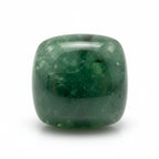 Green Tourmaline 1PC Tiny 6x6 MM Square Cabochon Green Lustrous semi Precious Semi Precious Gemstone