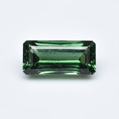 Green Tourmaline 10PC Tiny 2.5x5 MM Baguette Faceted Green Luster Semi Precious Loose Gems