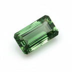 Green Tourmaline 1PC Small 5x10 MM Baguette Faceted Green Fine Semi Precious Gems