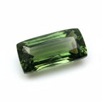 Green Tourmaline 1PC Small 6x12 MM Baguette Faceted Green High-Quality Semi Precious Loose Gems