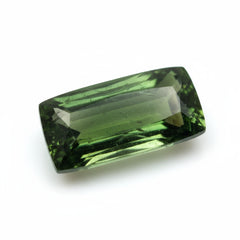 Green Tourmaline 1PC Small 6x12 MM Baguette Faceted Green High-Quality Semi Precious Loose Gems