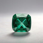 Green Tourmaline 1PC Large 12x12 MM Cushion Faceted Green High-Quality Semi Precious Loose Gems