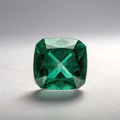 Green Tourmaline 1PC Large 12x12 MM Cushion Faceted Green High-Quality Semi Precious Loose Gems