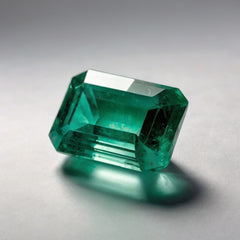 Green Tourmaline 1PC Large 10x12 MM Emerald Faceted Green Splendid Semi Precious Loose Gemstone