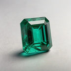 Green Tourmaline 1PC Chunky 12x16 MM Emerald Faceted Green Lustrous Semi Precious Gems