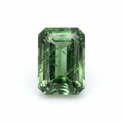 Green Tourmaline 1PC Chunky 13x18 MM Emerald Faceted Green Shine Semi Precious Loose Gems