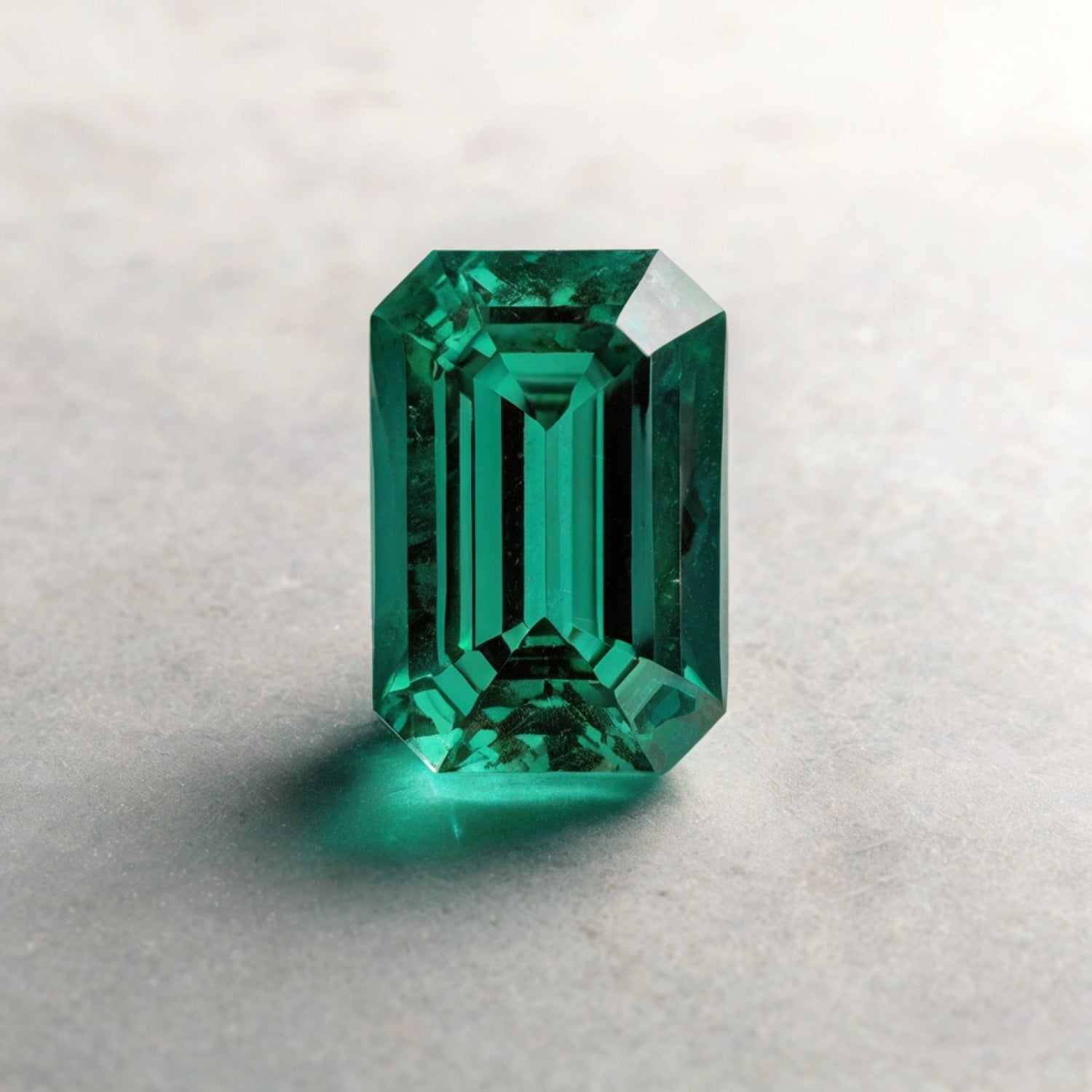 Green Tourmaline 1PC Chunky 13x18 MM Emerald Faceted Green Shine Semi Precious Loose Gems