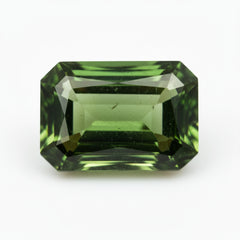 Green Tourmaline 1PC Chunky 15x20 MM Emerald Faceted Green Fine Semi Precious Loose Gemstone