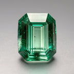 Green Tourmaline 1PC Chunky 15x20 MM Emerald Faceted Green Fine Semi Precious Loose Gemstone