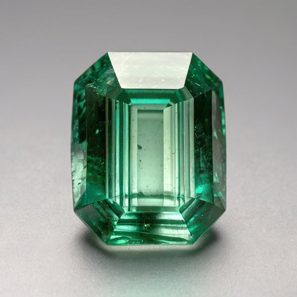 Green Tourmaline 1PC Chunky 15x20 MM Emerald Faceted Green Fine Semi Precious Loose Gemstone