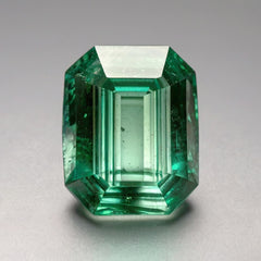 Green Tourmaline 1PC Chunky 15x20 MM Emerald Faceted Green Fine Semi Precious Loose Gemstone