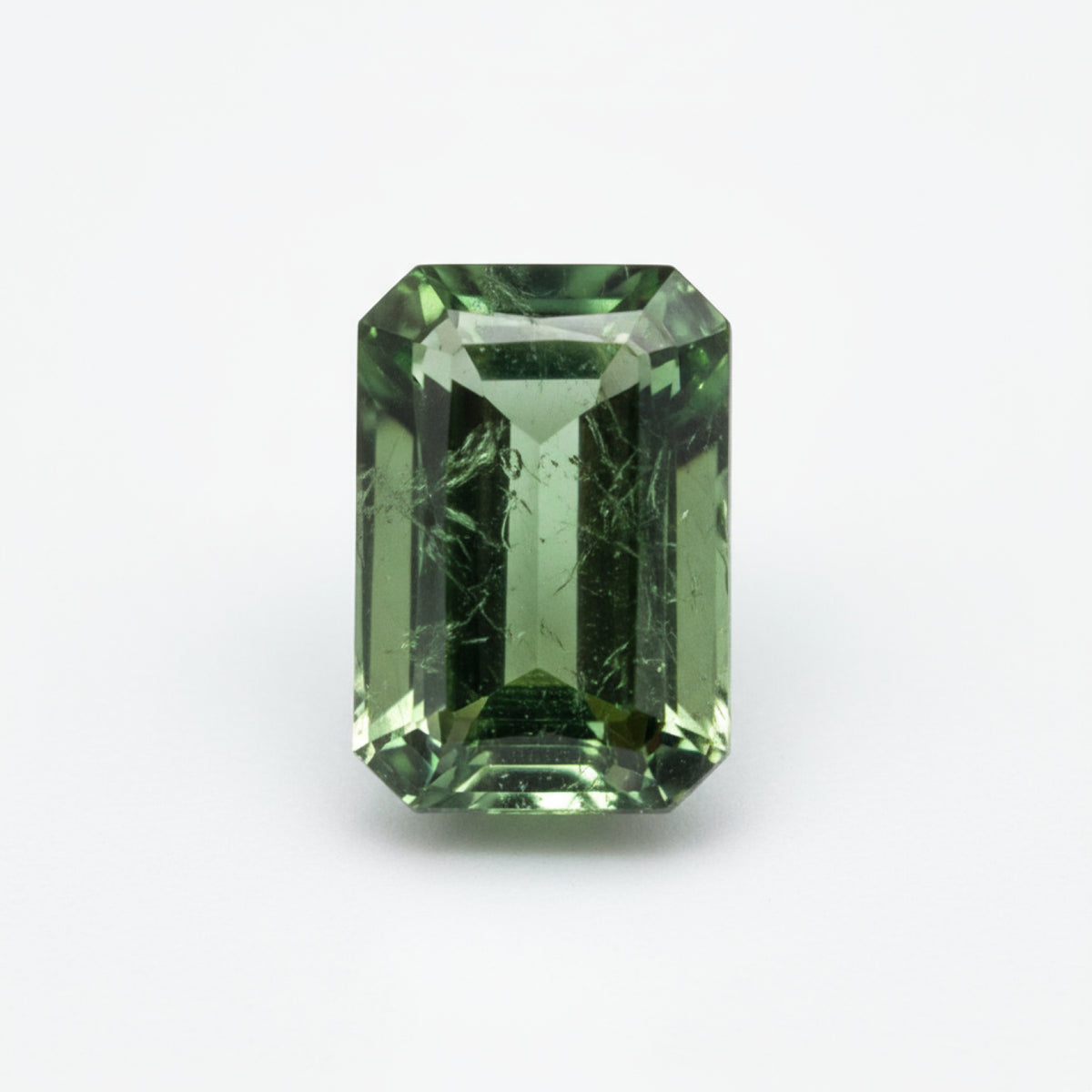 Green Tourmaline 1PC Tiny 4x6 MM Emerald Faceted Green High-Quality Semi Precious Loose Gems