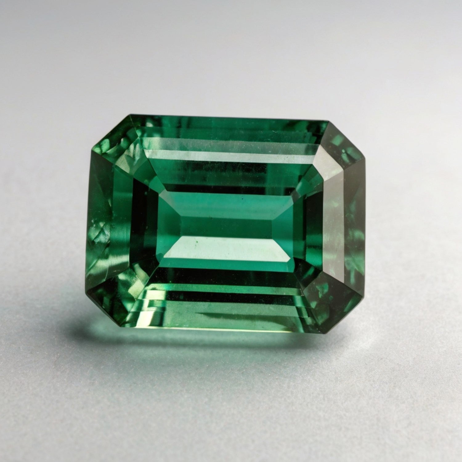 Green Tourmaline 1PC Tiny 4x6 MM Emerald Faceted Green High-Quality Semi Precious Loose Gems