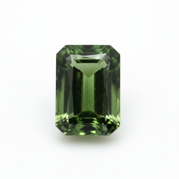 Green Tourmaline 1PC Tiny 5x7 MM Emerald Faceted Green Natural Semi Precious Loose Gemstone