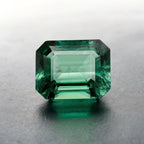 Green Tourmaline 1PC Tiny 5x7 MM Emerald Faceted Green Natural Semi Precious Loose Gemstone