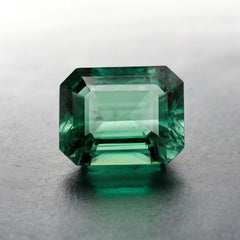 Green Tourmaline 1PC Tiny 5x7 MM Emerald Faceted Green Natural Semi Precious Loose Gemstone