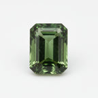 Green Tourmaline 1PC Medium 7x10 MM Emerald Faceted Green Fiery Semi Precious Loose Gemstone