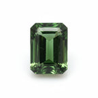 Green Tourmaline 1PC Medium 8x10 MM Emerald Faceted Green Brilliant Semi Precious Loose Gemstones