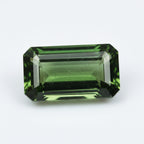 Green Tourmaline 1PC Large 8x12 MM Emerald Faceted Green Polished Semi Precious Loose Gems