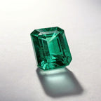 Green Tourmaline 1PC Large 9x11 MM Emerald Faceted Green Sparkling Semi Precious Gems