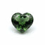 Green Tourmaline 10PC Tiny 3x3 MM Heart Faceted Green Fiery Semi Precious Gems