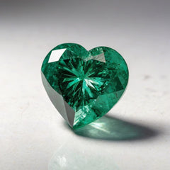 Green Tourmaline 10PC Tiny 4x4 MM Heart Faceted Green Brilliant Semi Precious Loose Gems