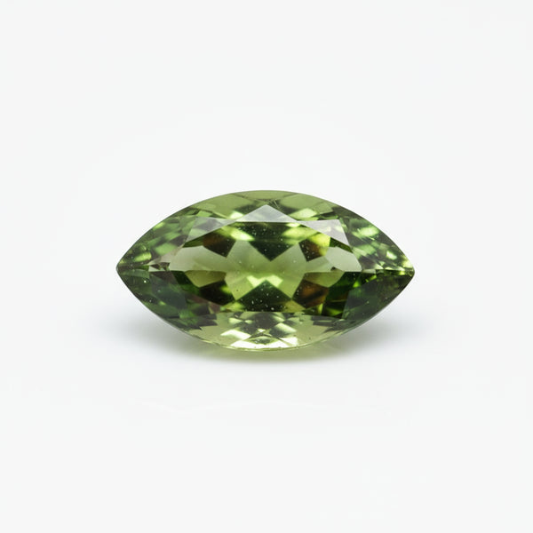 Green Tourmaline 10PC Tiny 2.5x5 MM Marquise Faceted Green Pure Semi Precious Loose Gemstones