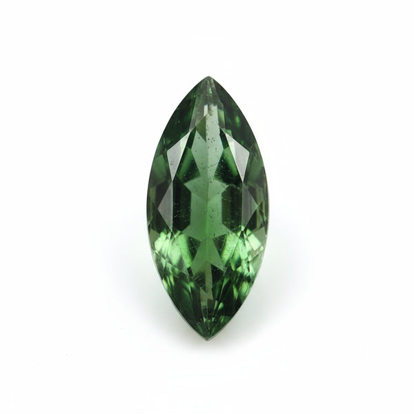 Green Tourmaline 10PC Tiny 2.5x5 MM Marquise Faceted Green Pure Semi Precious Loose Gemstones